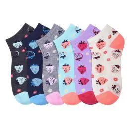 432 Pairs Mamia Spandex Socks (sfarm) 6-8 - Womens Ankle Sock