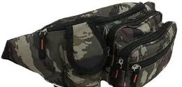 24 Units of Peyton Camouflage Fanny Pack - Fanny Pack