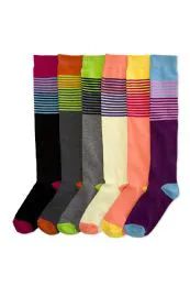 144 Wholesale Mamia Women's Knee High Socks 9-11