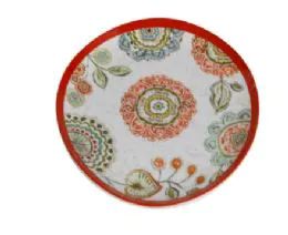 72 Pieces 8 Inch Round Plate - Plastic Bowls and Plates