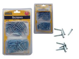 96 Pieces 73 Pc Silver Screws - Hardware