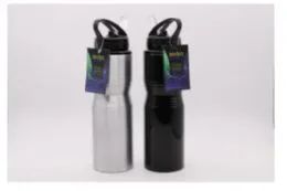 36 Wholesale Water Bottle Sport Stainless Steel Assorted Color