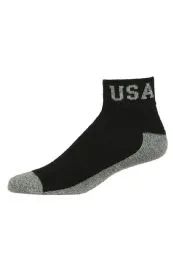 120 Pairs Power Club Quarter Sports Socks 9-11 - Mens Ankle Sock