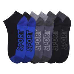 432 Units of Power Club Spandex Socks (sport3) 9-11 - Boys Ankle Sock