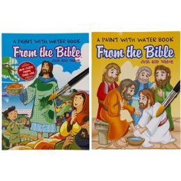 48 Pieces Paint With Water Bible Stories - Art Paints