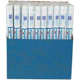 72 Pieces Shelf Liner Adheso - Clear 18in X 1.5yd Display#1.5D-Asst00-72 - Shopping Cart Liner