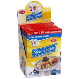24 Wholesale Slow Cooker Liners 3ct