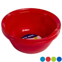 48 Wholesale Bowl 2pk 4 Assorted Colors