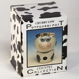 72 Units of Chubby Cow Potpourri Pot - Displays & Fixtures