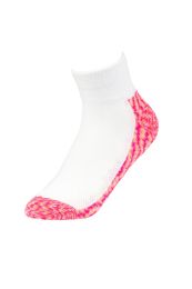 120 Pairs Sofra Women's Half Cushion Quarter Socks 9-11 - Womens Ankle Sock