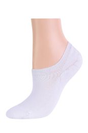 360 Pairs Sofra Women's Hi Liner 9-11 - Womens Ankle Sock