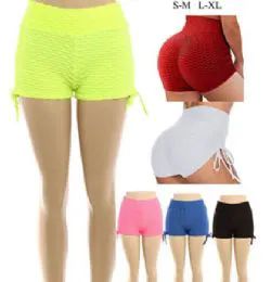 120 Units of Womens Scrunched Stretchy Shorts - Womens Shorts