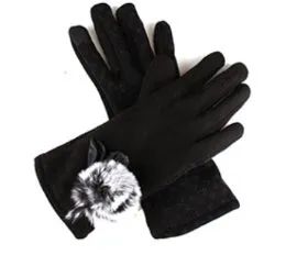 144 Wholesale Ladies Leather Winter Gloves