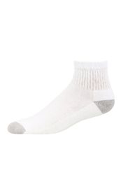 120 Units of Top Pro Men's Sports Quarter Socks 9-11 - Mens Ankle Sock
