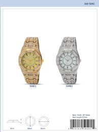 12 Wholesale Men's Watch - 50401 assorted colors