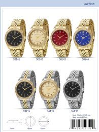 12 Wholesale Men's Watch - 50141 assorted colors
