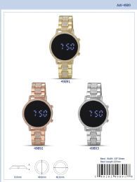 12 of Digital Watch - 49892 assorted colors