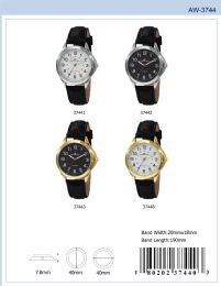 12 Wholesale Men's Watch - 37441 assorted colors