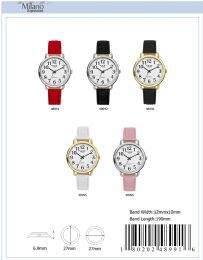 12 Wholesale Ladies Watch - 48994 assorted colors