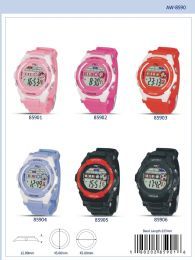 12 Pieces Digital Watch - 85905 assorted colors - Watches