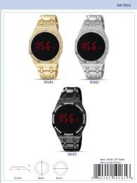 12 Wholesale Digital Watch - 50183 assorted colors