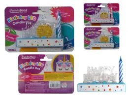 144 Pieces Happy Birthday Candle Led 2pc - Birthday Candles