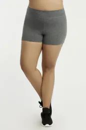 36 Wholesale Sofra Cotton Legging Shorts 12 Inch Outseam Plus Size xl