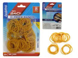 96 Packs Rubber Band 240pc Natural bc - Rubber Bands