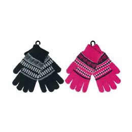 72 Wholesale Ladies Knit Gloves