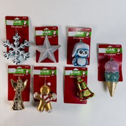 60 Units of Chrstmans Ornament Assorted - Christmas