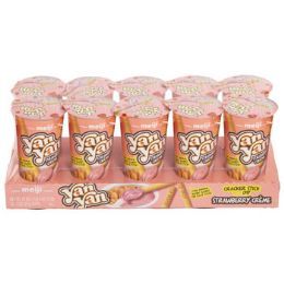 80 Wholesale Cookies Yan Yan Straberry Cream