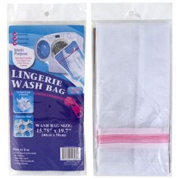 36 Wholesale Lingerie Wash Bag 2ast Nylon