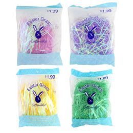 96 Units of Easter Grass Assorted 1.5 oz - Easter
