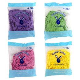 60 Units of Easter Grass Paper Assorted - Easter