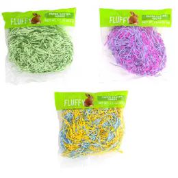 60 Units of Easter Paper Shred Grass Asst - Easter