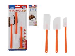 72 Wholesale 3pc Spatula Set