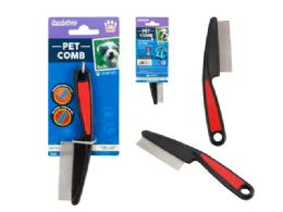 96 Units of Pet Comb Stainless Steel - Pet Grooming Supplies