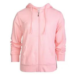 24 Pieces Sofra Ladies Thin ZiP-Up Hoodie Jacket Plus Size Size xl - Womens Sweaters & Cardigan