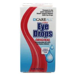 48 Bulk Careall Redness Remover Eye Drops