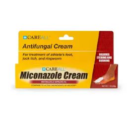72 Pieces Careall 1 Oz. Miconazole Nitrate Antifungal Cream - First Aid and Bandages