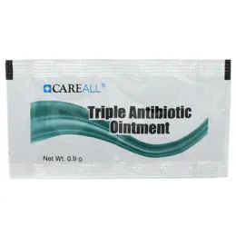 2000 Bulk Careall 0.9g Triple Antibiotic Ointment Packet
