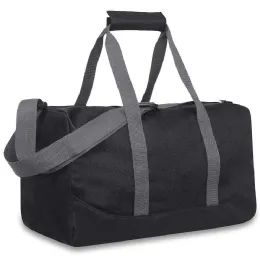 24 Pieces 17 Inch Duffel Bag Black - Duffel Bags