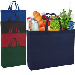 100 Pieces Non Woven Tote Bag 18 X 14 Assorted - Tote Bags & Slings