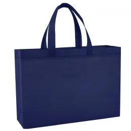 100 Pieces Grocery Bag 14 X 10 Navy - Tote Bags & Slings