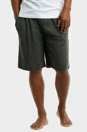 18 Wholesale Cottonbell Men's Knitted Pajama Shorts Size 3xl