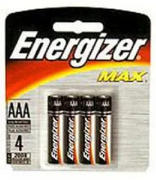 24 Units of Energizer Aaa Battery 4pk - Electronics