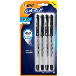 36 Units of Gelocity Stic 0.5mm 4pk Blk - Pens & Pencils