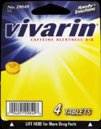 144 Bulk Vivarin 4ct Tablets