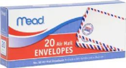 24 Bulk Envelopes Airmail #10 Bxd 20ct