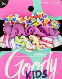 72 Units of Scrunchie Kids Prpl Rainbw 3ct - Hair Scrunchies